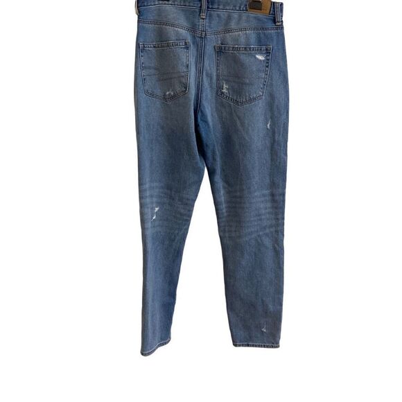 American Eagle Light Wash Skinny Jeans Distressed Size 6 - Picture 2 of 4